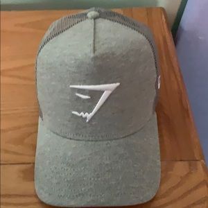Grey gymshark SnapBack hat